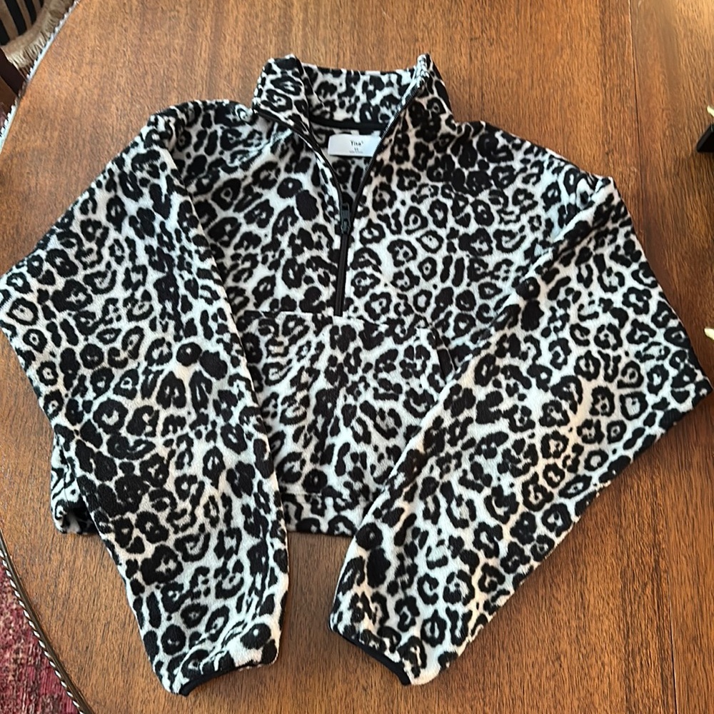 Aritzia half zip fleece